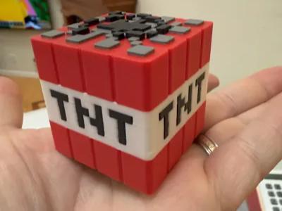 Minecraft TNT Decor