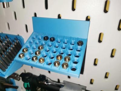 Ikea-Skadis Nozzle-Holder/Organizer   