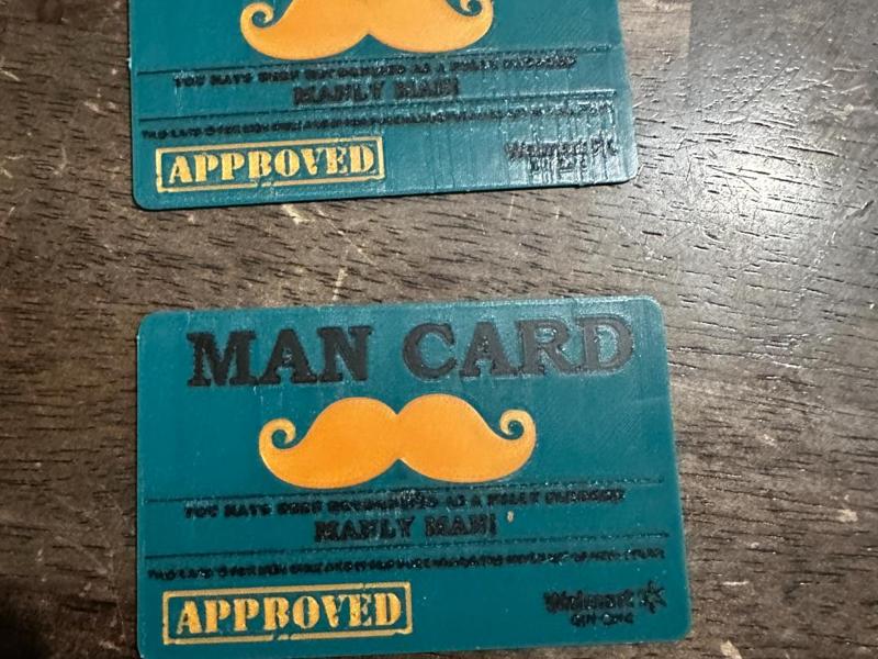 man card