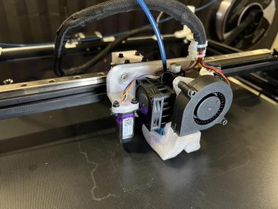 E3D Hemera mount for Ender 5 plus with BL Touch