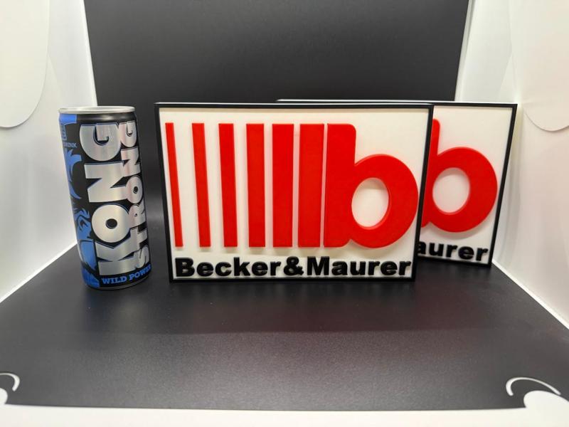 Becker & Maurer Recycling Schild
