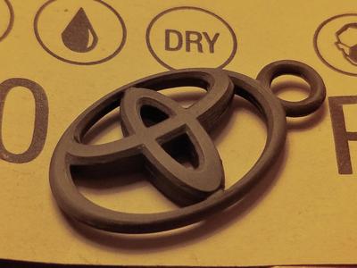 Toyota Emblem Keychain