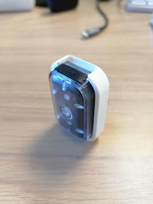 Back housing for decathlon bike light