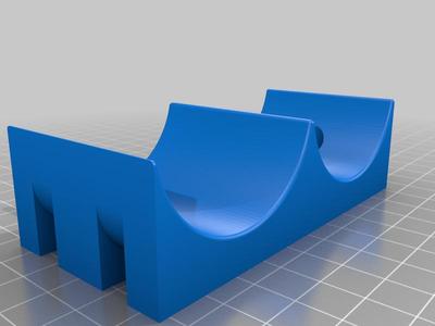 50mm diam dual capacitor holder