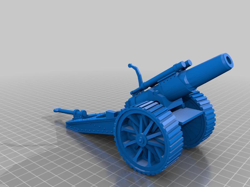British Mk II 8" Howitzer WW1