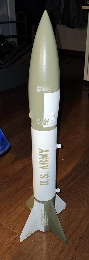 Pringles Dishonest Joe Model Rocket