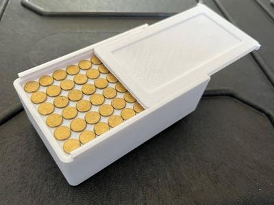 .22LR Ammo Box 60 + 6 (finfelt)