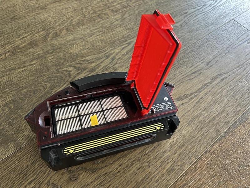 Roomba 980 Dust Bin Filter Door Replacement (v2)