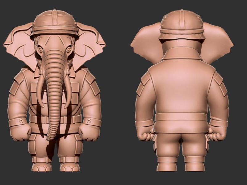 Elephant Trooper – Defender of Peace