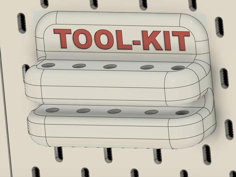 Skadis Schraubendreher Halterung 