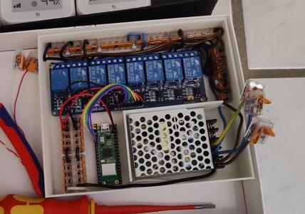 Case for selfmade heat control unit
