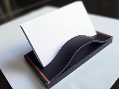 modern business card holder