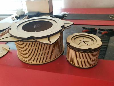 Flexi sides for Iris boxes