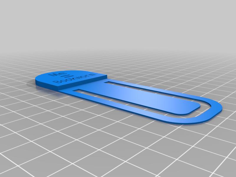 Me = Bookworm bookmark