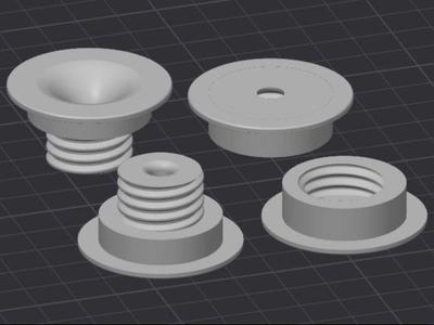Filament guide 19mm