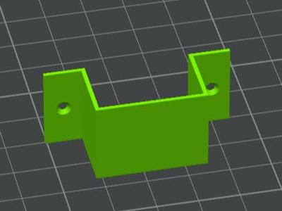 Mounting bracket 26x15mm 1mm thickness