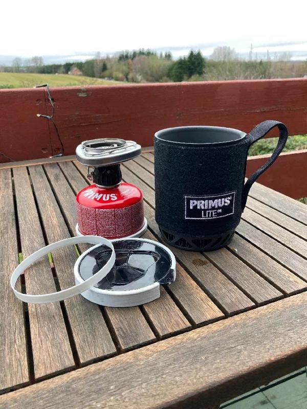 Solid and Lightweight Transport Holder for PRIMUS Lite Stove   