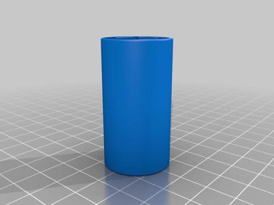 AA to C cell battery adapter.