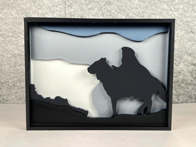 Ringwraith Silhouette Shadowbox