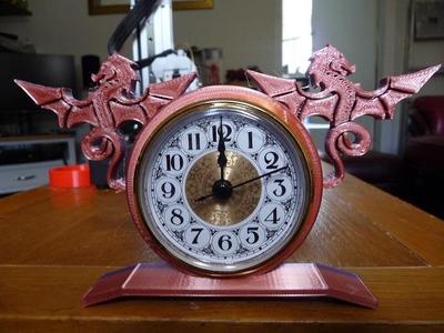 dragon 2 kids clock