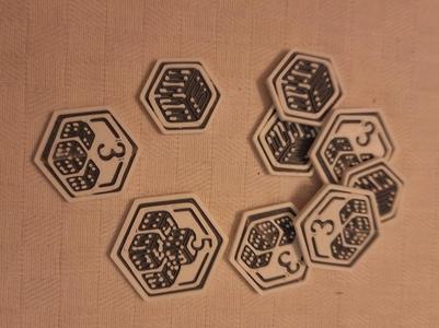 Resource Tokens for Arkham Horror LCG