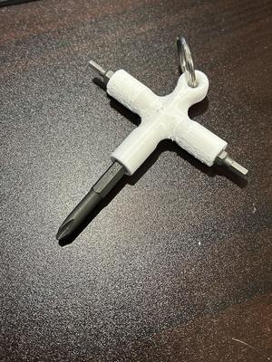 Tool bit Keychain Housing
