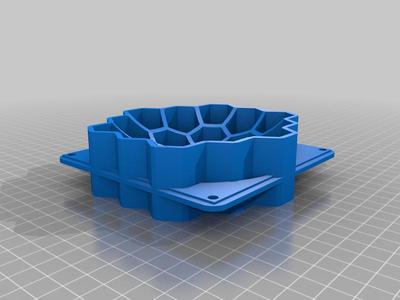 120mm Honeycomb fan grill