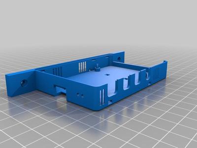 Remix of Raspberry Pi 4b Low Profile Case
