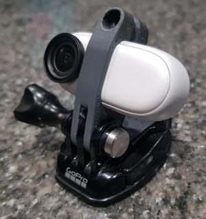 Insta360 Go2 Gopro style clamp mount