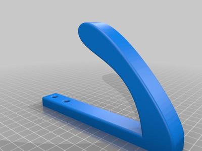 Single Print Helmet Hook