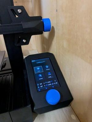 Ender 3 V2 Improved Knurled Screen Knob