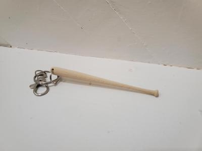 baseball bat keychain