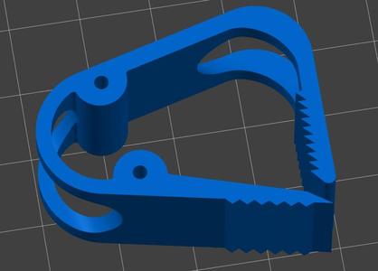 Hose clamp from 16 mm silicone tube Зажим для силиконового шланга 16 мм