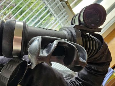 rEvo Rebreather - Nerd Holder for DSV 26° + 8mm Offset + 5mm Height - final