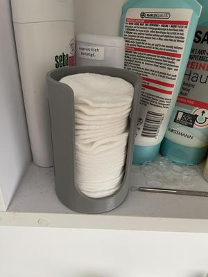 cotton pad holder