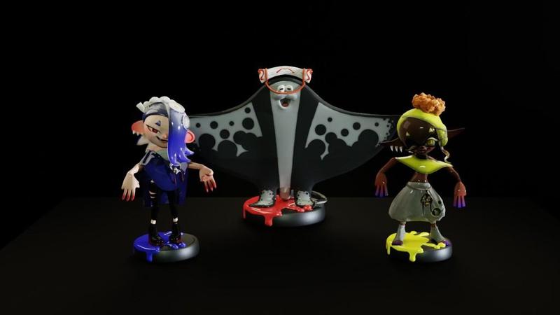 Splatoon 3 Deep Cut Amiibo