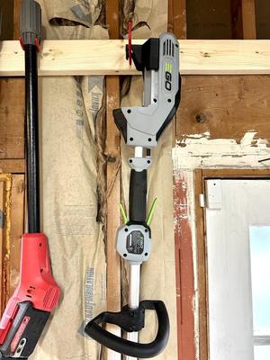 Ego battery slot hanger