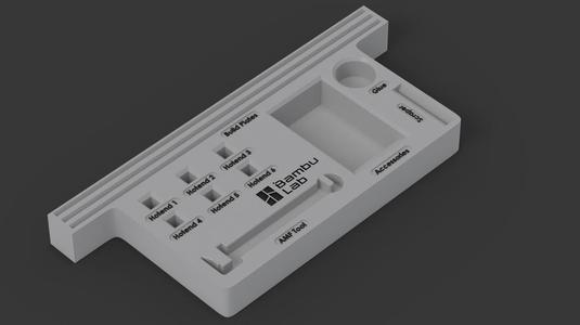 Tools and accessories box for Bambu Printers