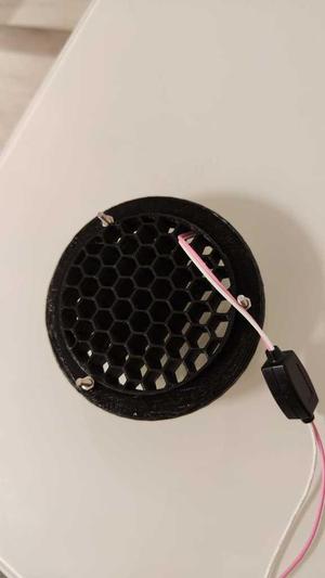 Wing duct with Daytime running lights for Mazda MX5 NB2 for rear fog ligths hole