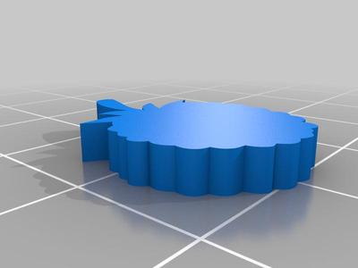 Fruit Collection Game Pieces (Raspberry, Pineapple & Cherry)