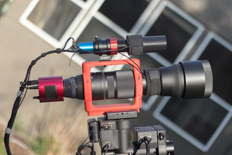 Astrophotography Mount for Sigma 150-600mm DG Contemporary Rail With Guidescope 