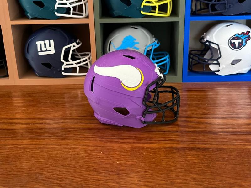 Minnesota Vikings Football Helmet