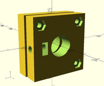 Fully Parametric Precision Mirror Mount