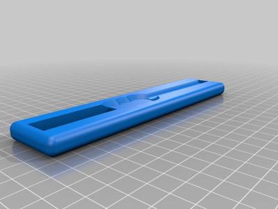 Gridfinity Insert Xacto Knife Tray - With Lid