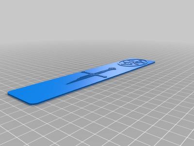 LotR bookmark 1 piece print