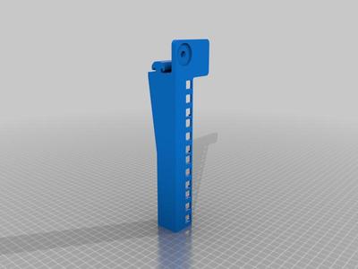 4U 19 inches adapter for 40-type-I profiles
