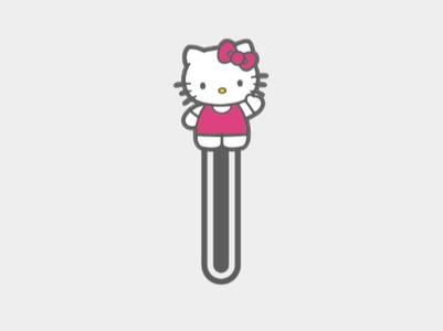 Hello Kitty Bookmark