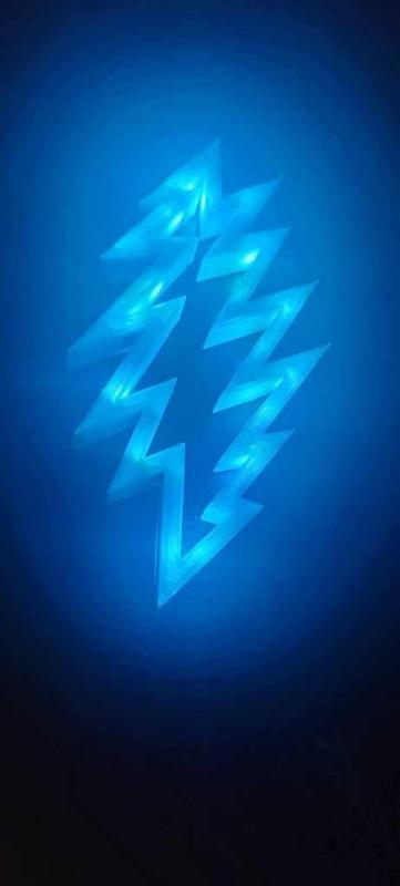 grateful dead thunder bolt led light