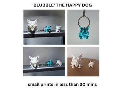 MEET 'BLUBBLE' THE HAPPY DOG THATS ALWAYS THIRSTY