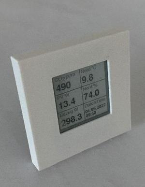 ePaperDisplay Rahmen Gira System 55